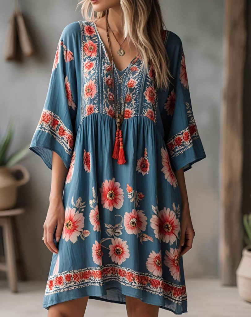 sukienka boho na wesele