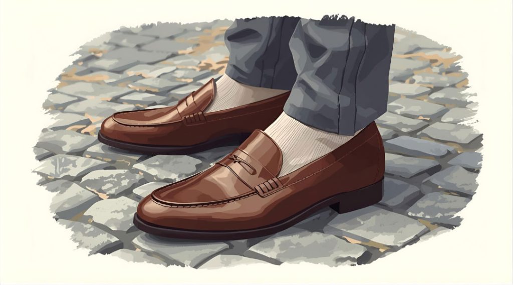 old money loafers